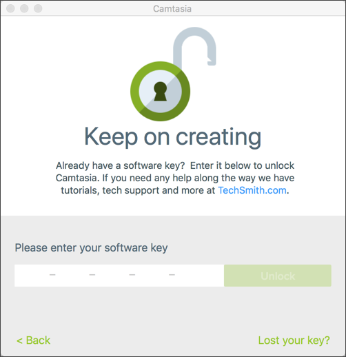 camtasia 2018 software key